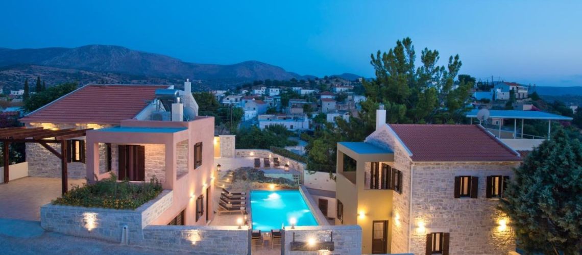 βίλες με πισίνα στο Σίβα Μάταλα Properties REAL ESTATE CRETE for sale with Private Pool in Creteof a traditional village crete Κατοικίες με πισίνα προς πώληση κρήτη εικόνα ακινήτου
