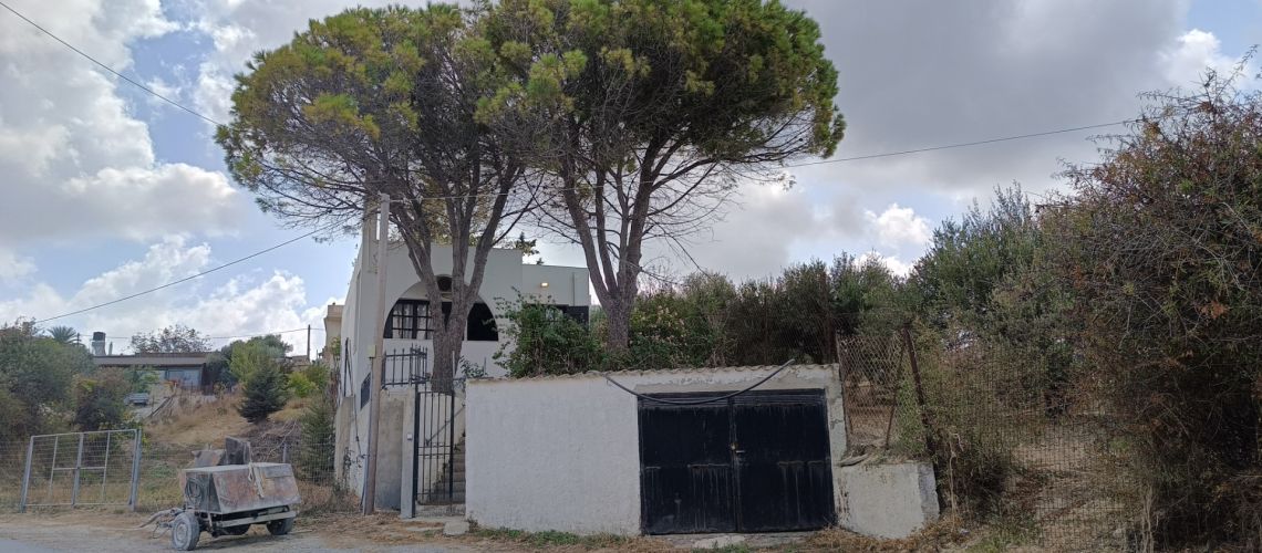 μονοκατοικία με θέα, κήπο Ηράκλειο Κρήτης independent house with view, garden Heraklion Crete εικόνα ακινήτου