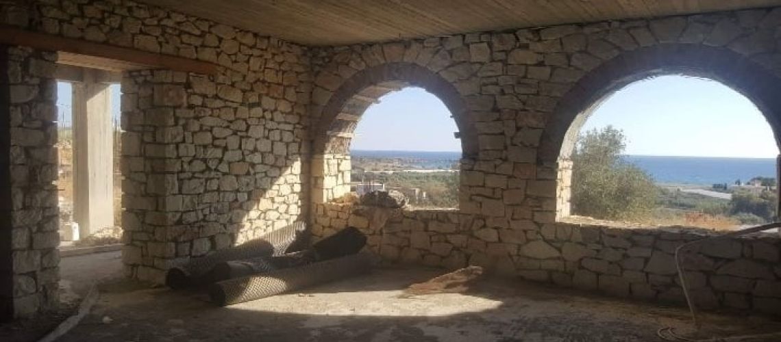 Πωλείται μεζονέτα υπό κατασκευή Μακρύς Γιαλός Λασιθίου Κρήτη Μaisonette under construction for sale in Makrys Gialos, Lassithi, Crete εικόνα ακινήτου