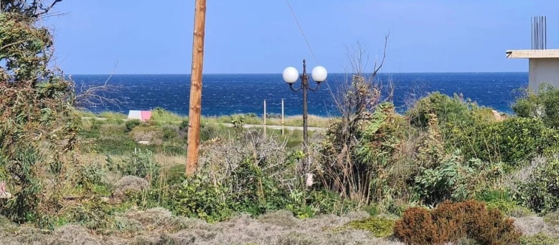 ΠΩΛΕΙΤΑΙ ΠΑΡΑΘΑΛΑΣΣΙΟ ΟΙΚΟΠΕΔΟ ΣΤΟ ΜΑΥΡΟ ΚΕΦΑΛΙ, ΣΤΑΥΡΟΣ ΑΚΡΩΤΗΡΙΟΥ, ΧΑΝΙΑ PLOT ON THE SEASIDE FOR SALE IN MAVRO KEFALI, STAVROS AKROTIRIOU, CHANIA εικόνα ακινήτου