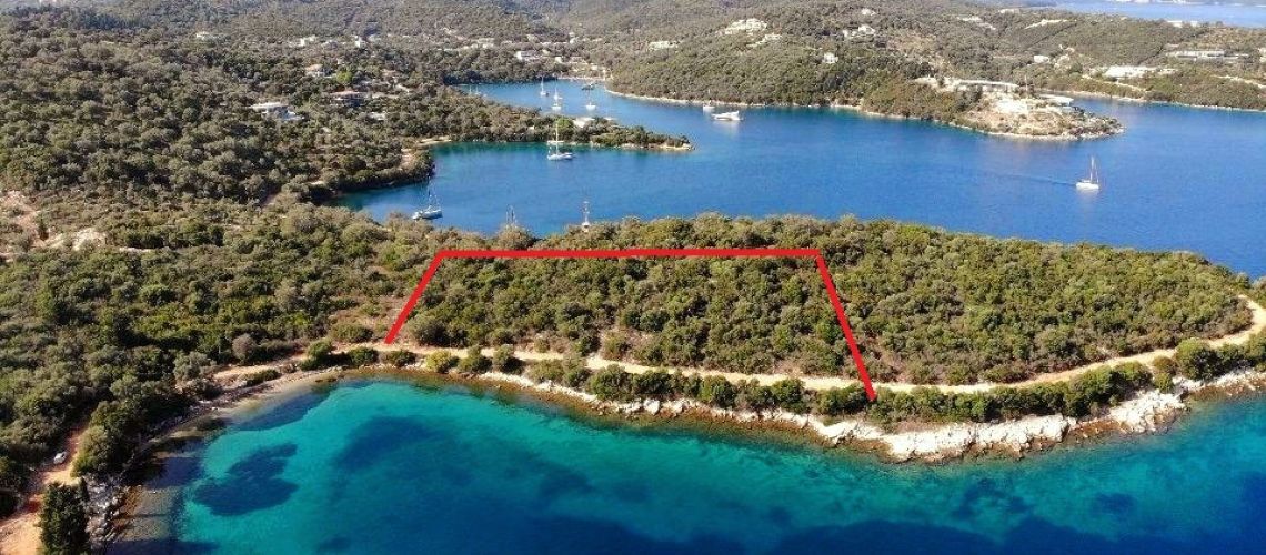 Υπερπολυτελή παραθαλάσσια βίλα 219τμ Μεγανήσι Ultra-luxurious seaside villa 219sqm Meganisi εικόνα ακινήτου