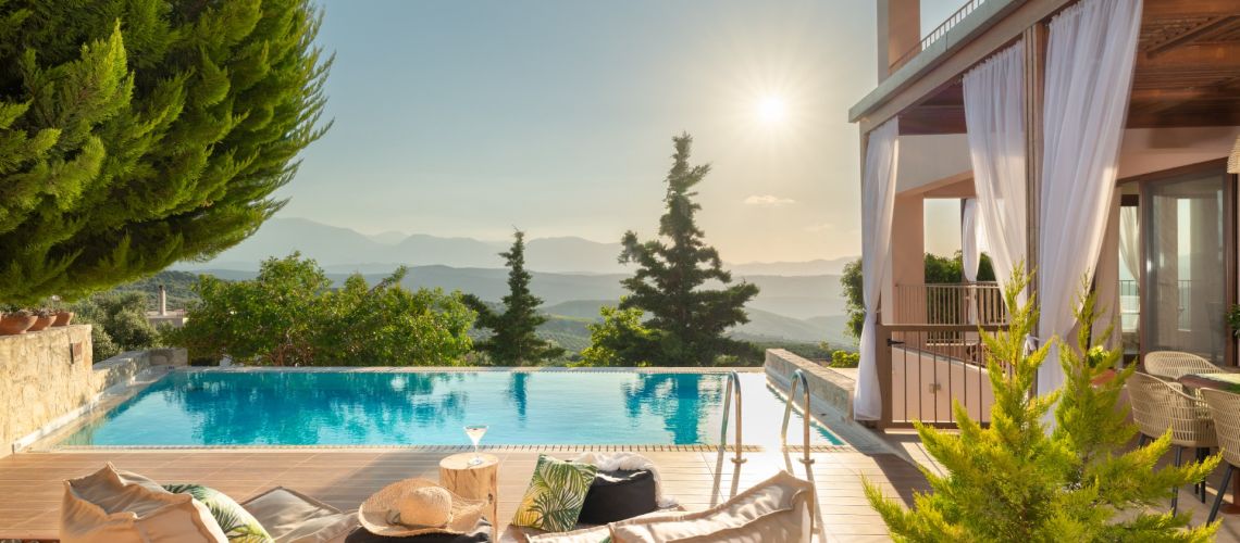 Πωλούνται δύο πολυτελείς βίλες Άγιος Βλάσιος Ηράκλειο Κρήτης Two luxury villas for sale in Agios Vlasios, Heraklion, Crete εικόνα ακινήτου