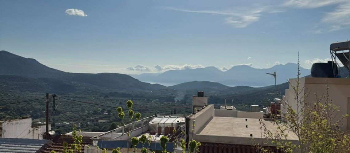 Πωλείται ρετιρέ διαμέρισμα κέντρο χωριού Κριτσάς Άγιος Νικόλαος Κρήτη Penthouse apartment for sale in the center of Kritsa village, Saint Nikolaos, Crete εικόνα ακινήτου