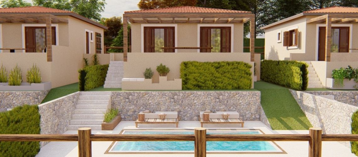 Πωλείται πολυτελή βίλα 70τμ υπό κατασκευή Καμαρίνα Πρέβεζα Luxurious villa of 70sqm for sale under construction, Kamarina, Preveza εικόνα ακινήτου