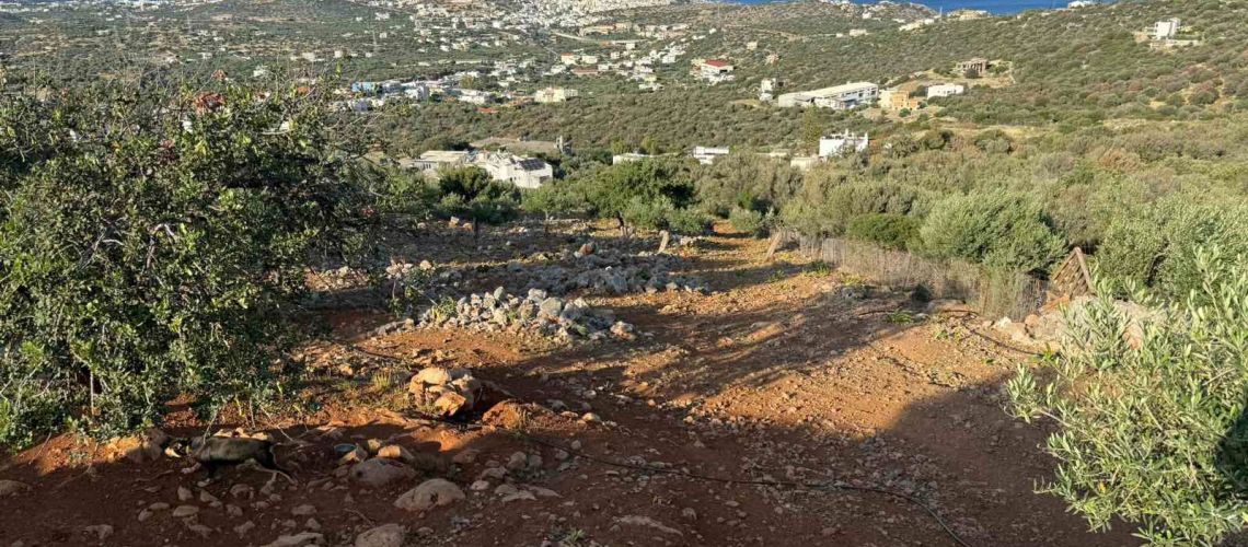 Πωλείται οικόπεδο με εκπληκτική θέα Άγιος Νικόλαος Κρήτη Plot for sale with stunning view Saint Nikolaos Crete εικόνα ακινήτου