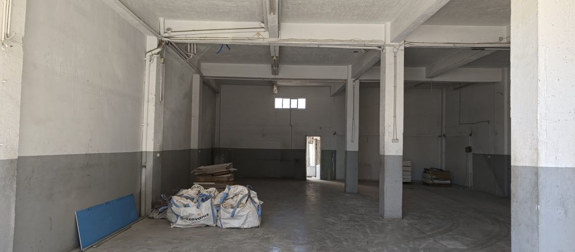 Ενοικιάζεται κατάστημα Ξηροπόταμος Ηράκλειο Κρήτης Shop for rent Xiropotamos Heraklion Crete εικόνα ακινήτου