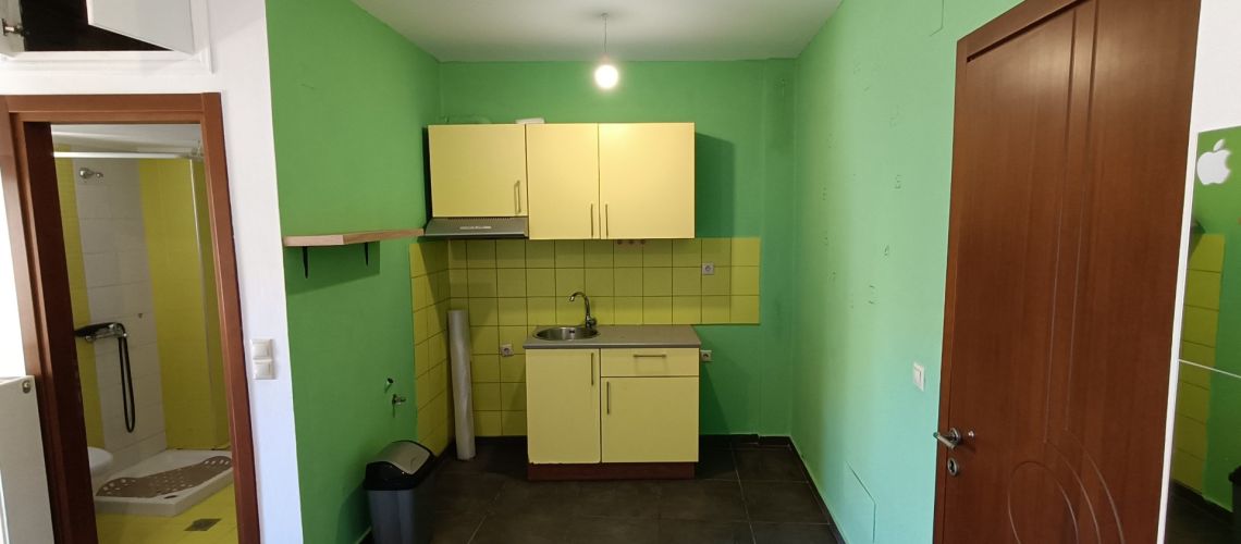 Ενοικιάζεται δίχωρη γκαρσονιέρα Θέρισσος Ηράκλειο Κρήτης For rent two rooms apartment in Therissos Heraklion Crete εικόνα ακινήτου