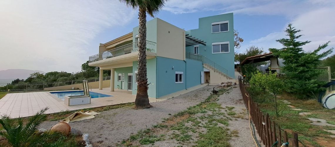 Πωλείται εκπληκτική μονοκατοικία με πισίνα Θεολόγο Φθιώτιδα For sale stunning house with swimming pool Theologos Fthiotida εικόνα ακινήτου