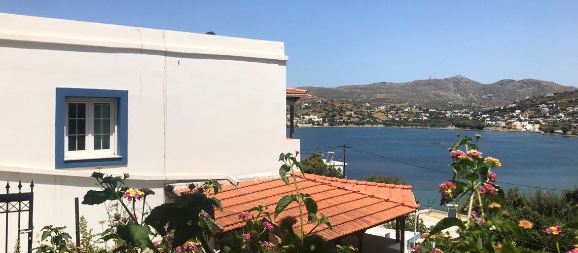 Πώληση δύο πλήρως εξοπλισμένα διαμερίσματα με θέα θάλασσα Δρυμώνας Λέρος Sale of two fully equipped apartments with sea view in Drymonas, Leros εικόνα ακινήτου