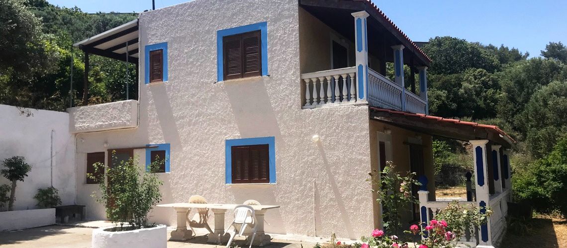 Πωλείται μεζονέτα με υπέροχη θέα στη θάλασσα Δρυμώνας Λέρος Maisonette for sale with wonderful sea view, Drymonas, Leros εικόνα ακινήτου