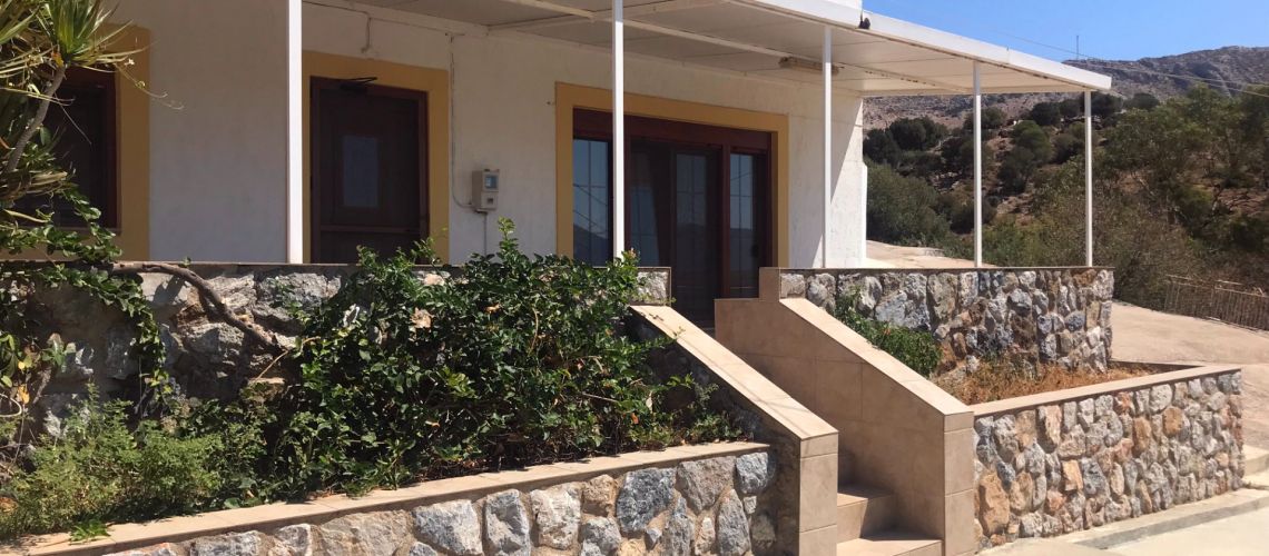 Πωλείται εξοχική κατοικία με θέα θάλασσα Ξηρόκαμπος Λέρου Holiday home for sale with sea view, Xirokampos, Leros εικόνα ακινήτου