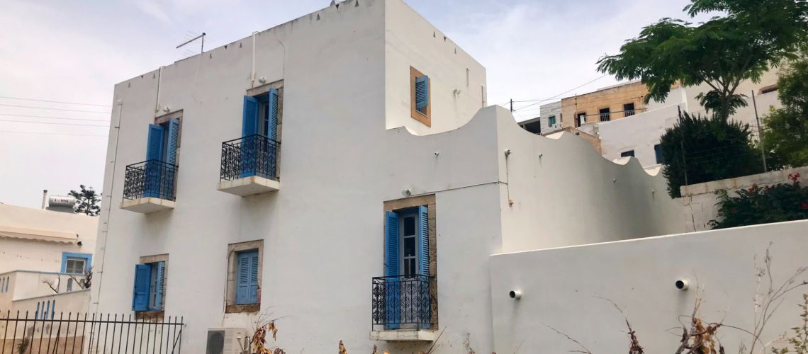 Πωλείται μεζονέτα με τζάκι κέντρο Πλάτανος Λέρος Maisonette with fireplace for sale in the center of Platanos, Leros εικόνα ακινήτου