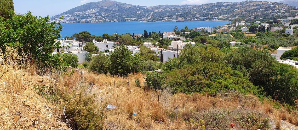 Πωλείται οικόπεδο σε ήσυχη περιοχή με καταπληκτική θέα Άλιντα Λέρος Plot for sale in a quiet area with amazing view Alinda Leros εικόνα ακινήτου