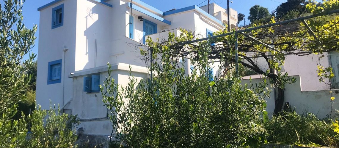 Πωλείται αναστηλωμένη παραδοσιακή οικία με θέα θάλασσα Γούρνα Λέρος Restored traditional house with sea view for sale, Gourna, Leros εικόνα ακινήτου