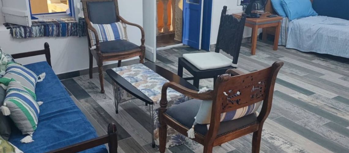 Πωλείται αυθεντική πέτρινη οικία παραδοσιακού στυλ Πλάτανος Λέρος Authentic traditional stone house for sale in Platanos, Leros εικόνα ακινήτου