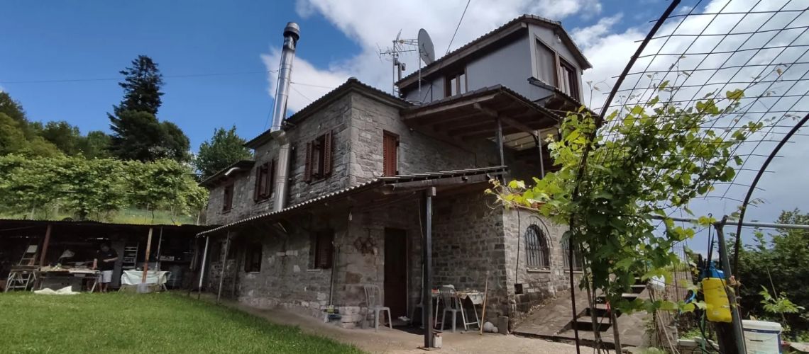 Πωλείται πέτρινη μονοκατοικία Παλαιοχώρι Νότια Τζουμέρκα εικόνα ακινήτου