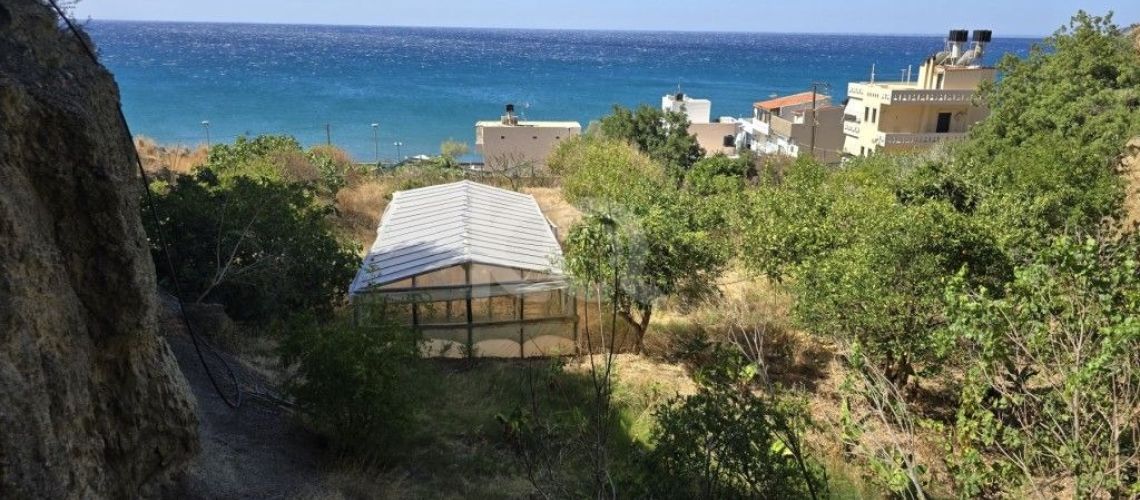 Πωλείται παραθαλάσσιο οικόπεδο με φανταστική θέα θάλασσα Τσούτσουρας Ηράκλειο Κρήτης εικόνα ακινήτου